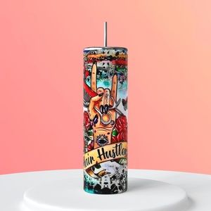 Hair Hustler stylist tumbler 20 oz